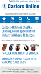 Mobile Screenshot of castors-online.co.uk